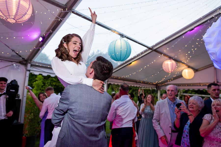 May and Mark's first dance at the Anchor Inn in Ringmer