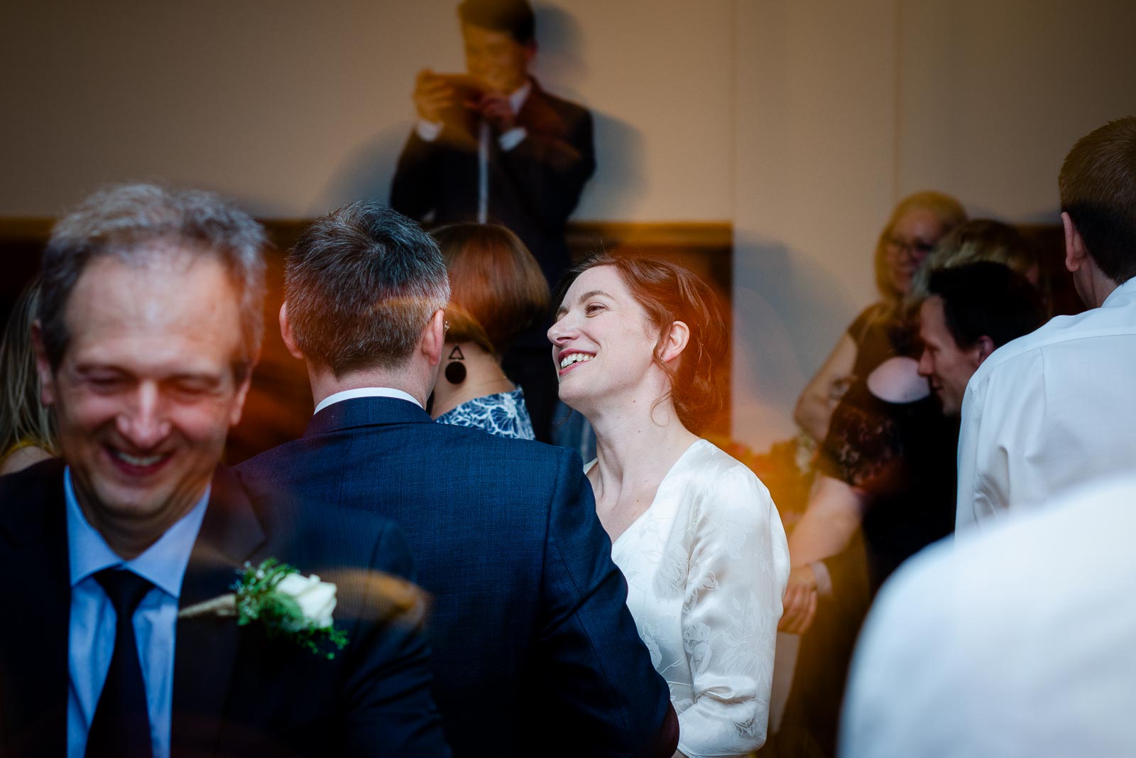 Alexis enjoys the dance floor in Pelham House Hotel, Lewes.