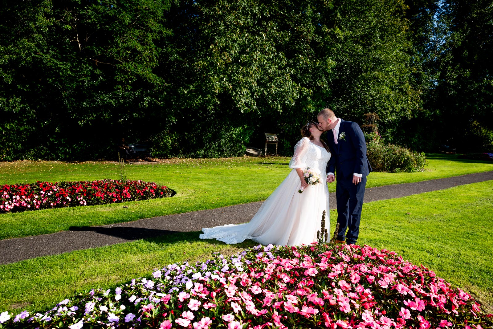 Catherine and Steve at Muster Green in Haywards Heath