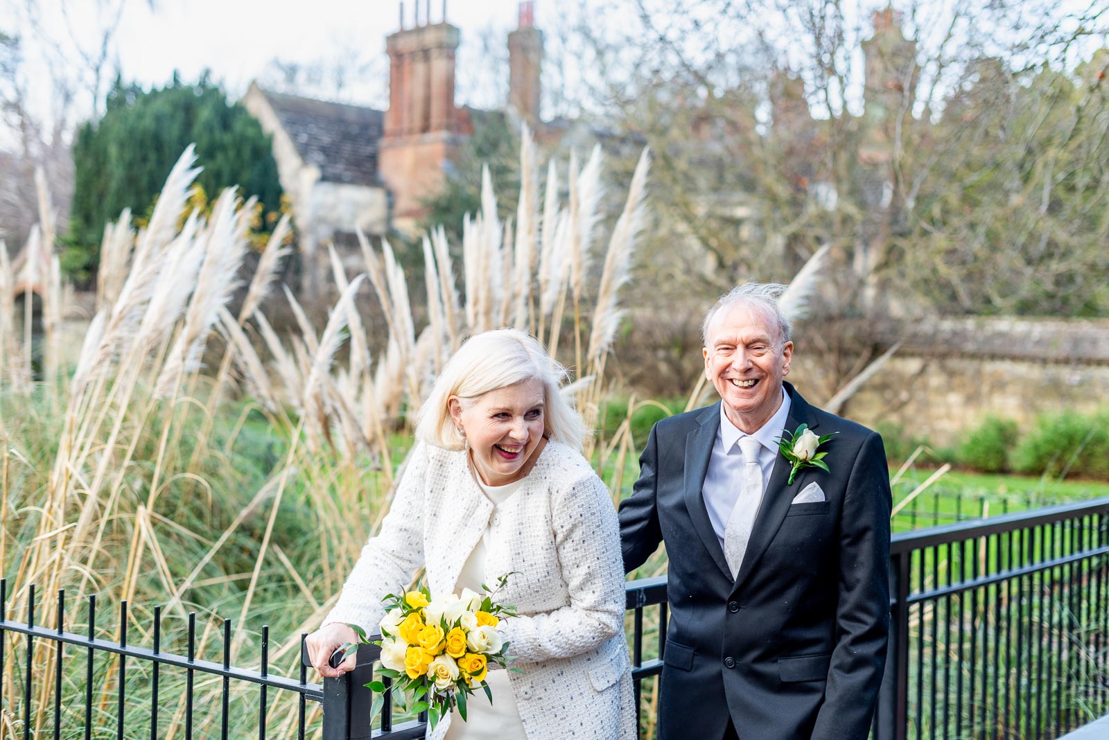 Hilarity ensues in Southover Grange after Peter and Dawn's wedding at Lewes Registry Office.