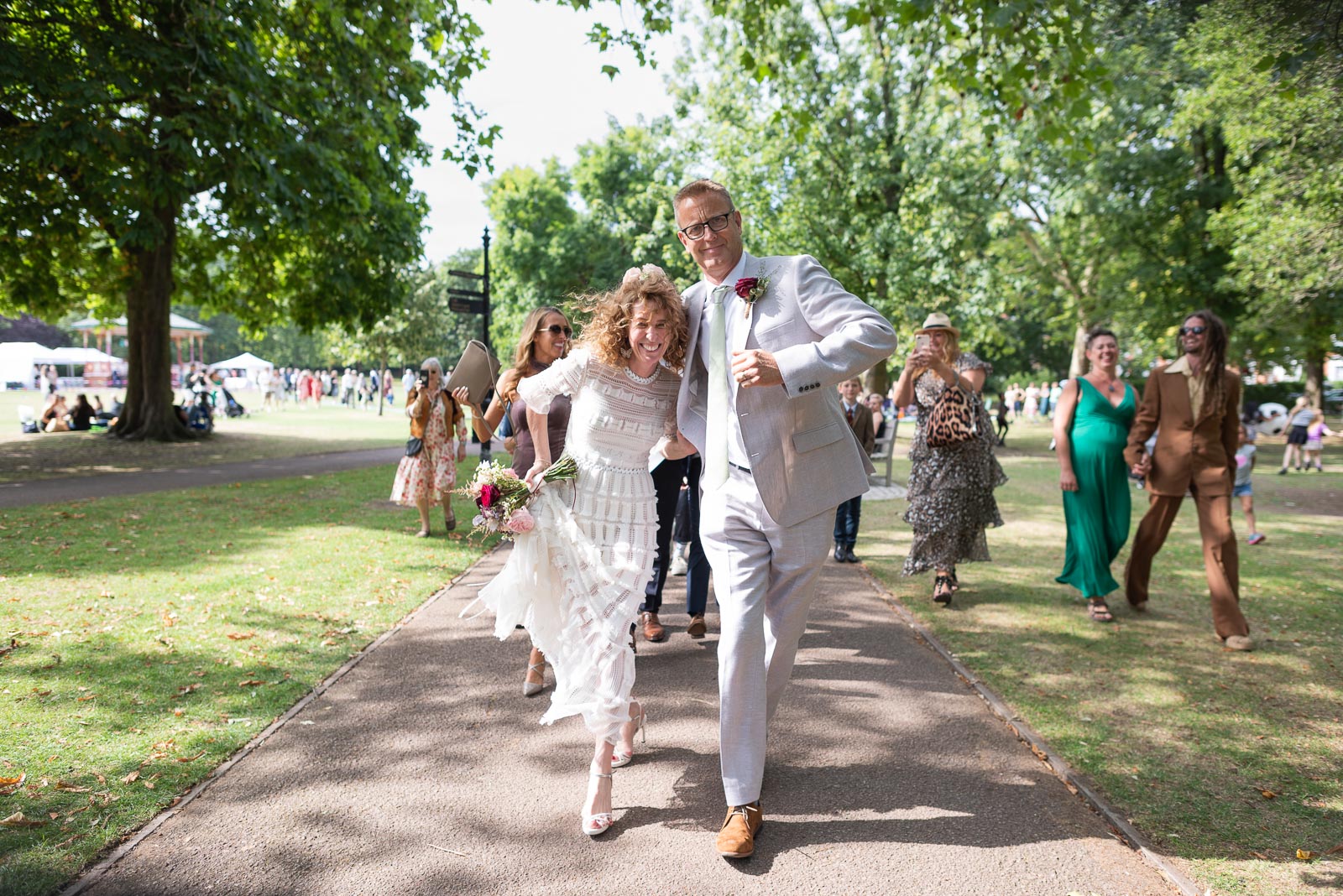 Wedding Photographer for Kitty and Will at Queens Park in London