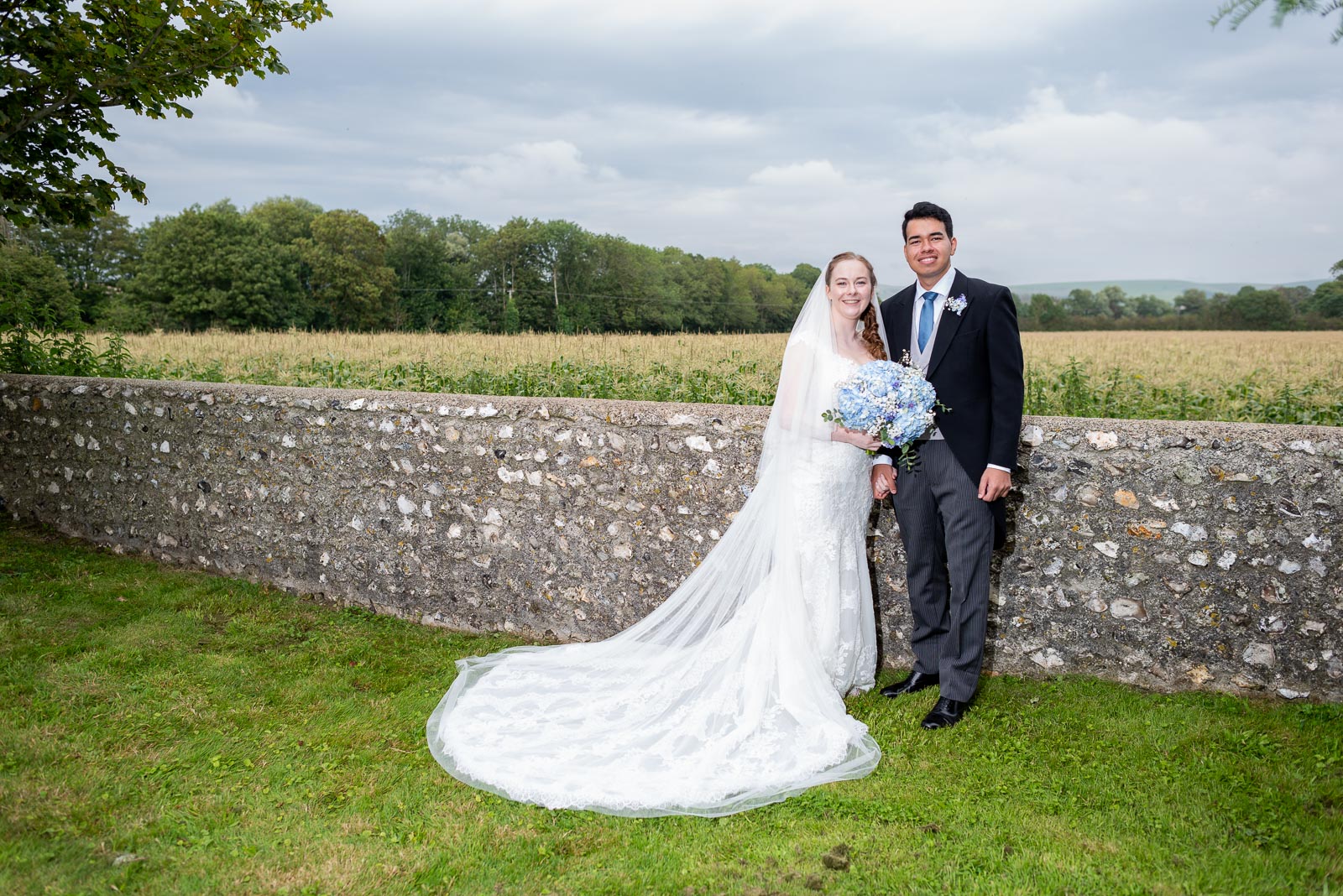 Wedding Photographer for Lily and Callum in Iford